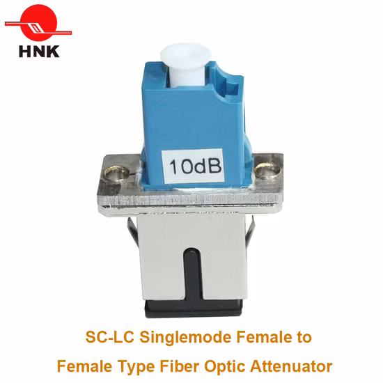 Sc PC APC Male to Female Fix Fiber Optic Attenuator