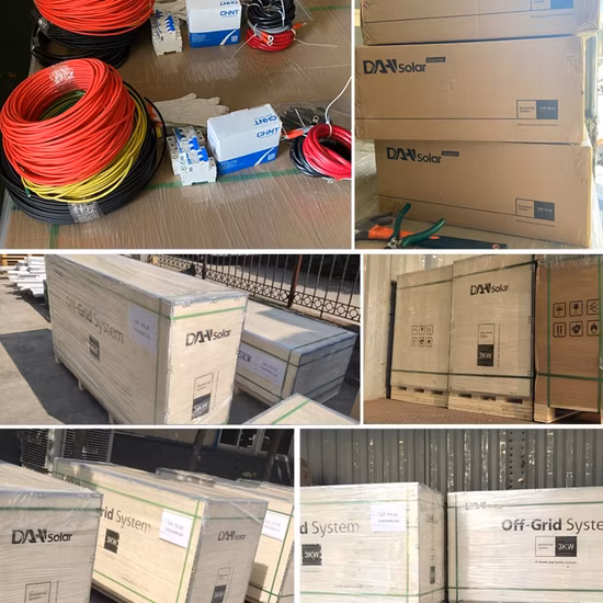 Système d'énergie solaire hors réseau 5kw Système d'énergie solaire complet Produits liés à l'énergie solaire domestique